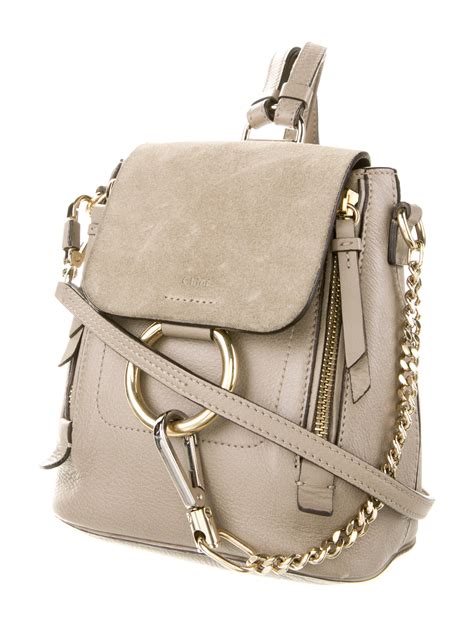 chloe faye style backpack|chloe backpack mini.